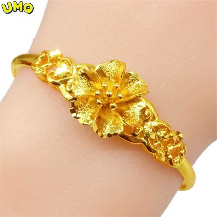 Rose Gold Bracelet - Pulsera de oro UMQ, pulsera auspiciosa