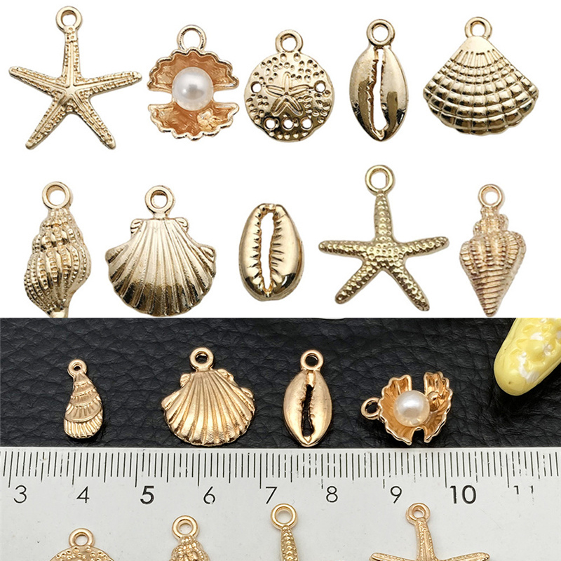 Drop Earrings - 30 Uds. De cuentas de estrella