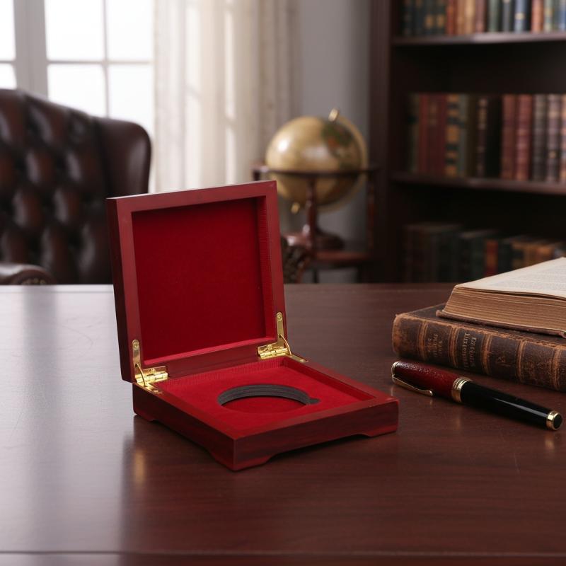 Collectors Coins Jewelry & Watches Of Smithtown Reviews - Caja organizadora de madera para monedas