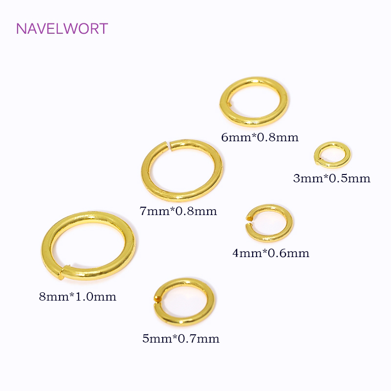 Anillo dividido chapado en oro - Gold Plated Ring reseña y precio