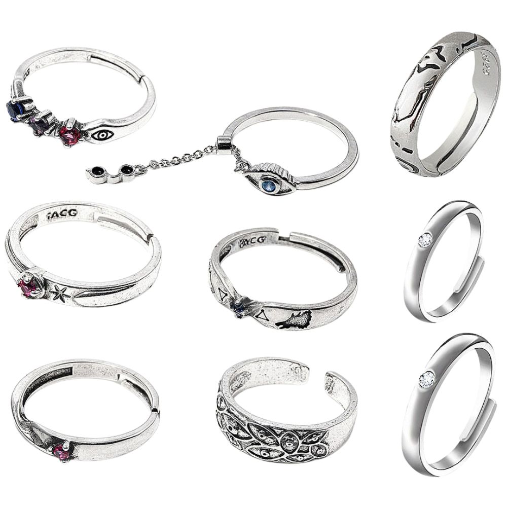 Anillos de Anime JJK, Anillos  - Couple Ring Set reseña y precio