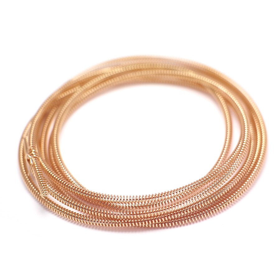 Cadenas de primavera, collar d - Rose Gold Bracelet reseña y precio