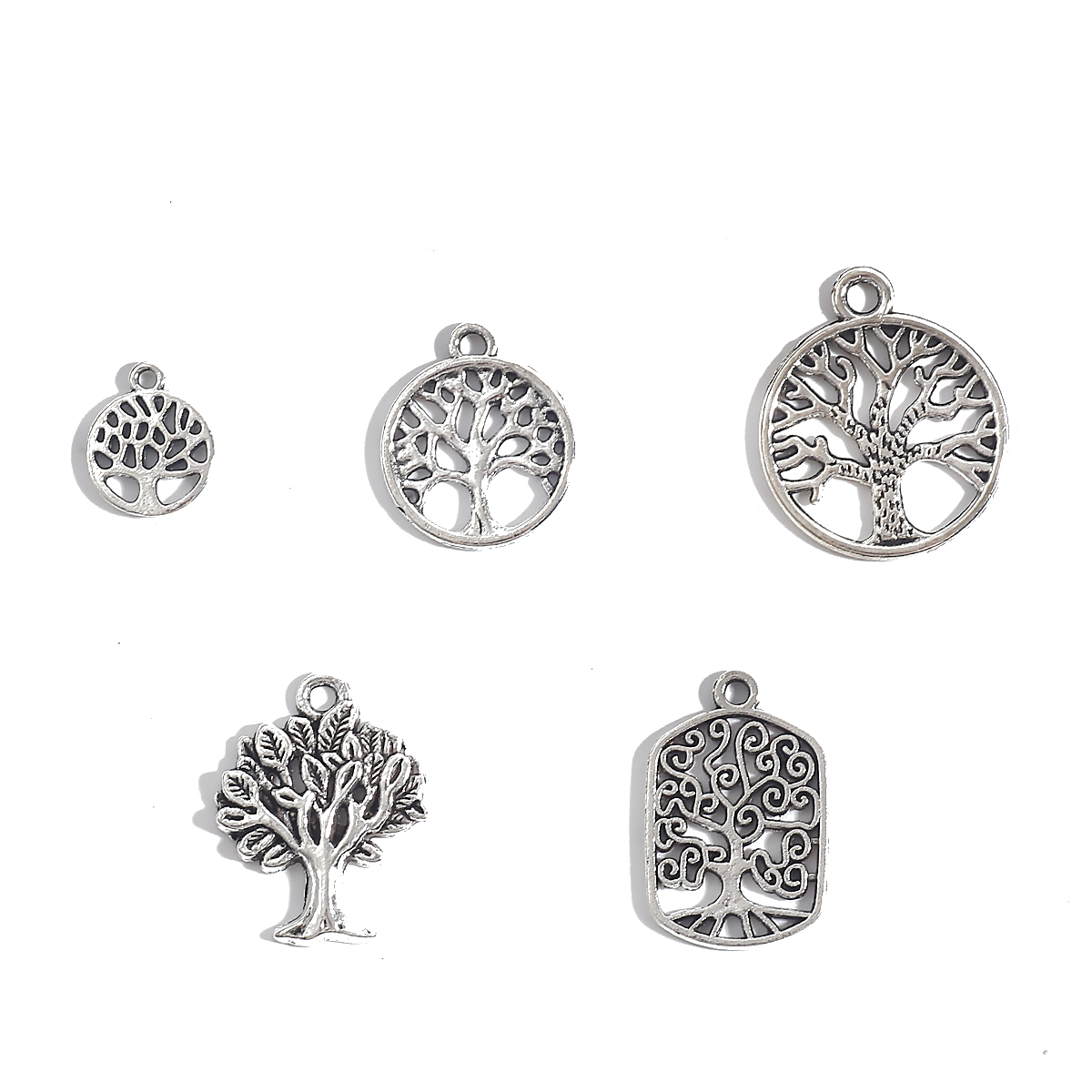 Conectores y abalorios de plat - Drop Earrings reseña y precio