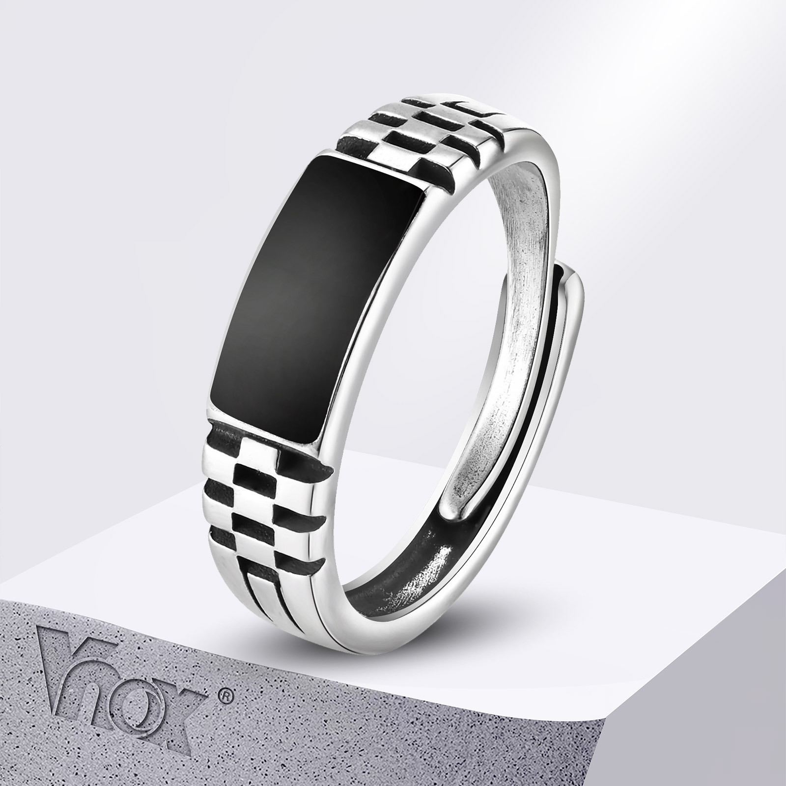 Anillos abiertos para hombre V - Mens Signet Ring reseña y precio