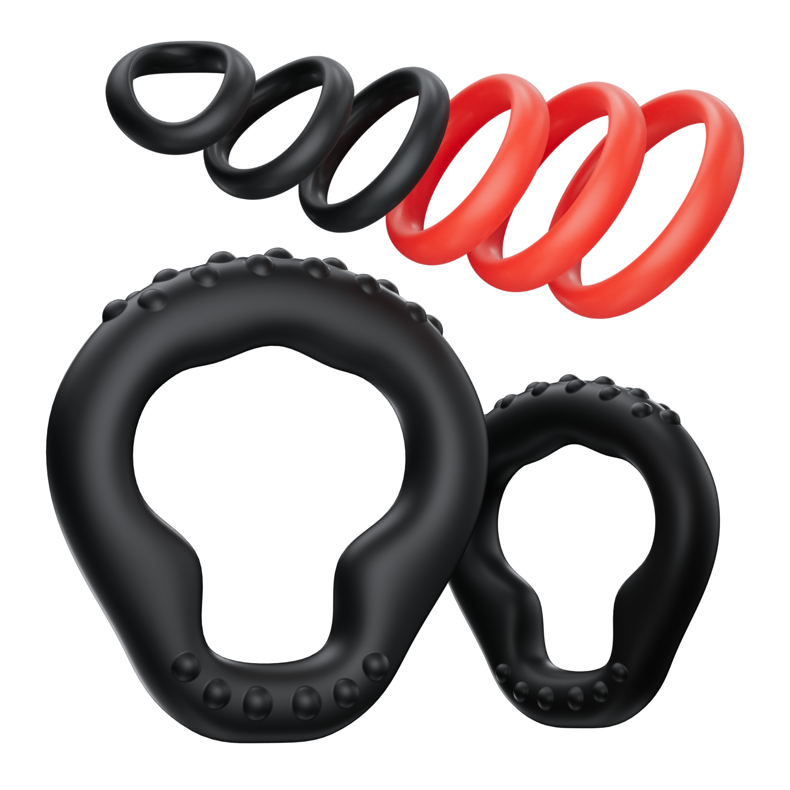 KUSHOR Juego de 8 Anillos de S - Couple Ring Set reseña y precio