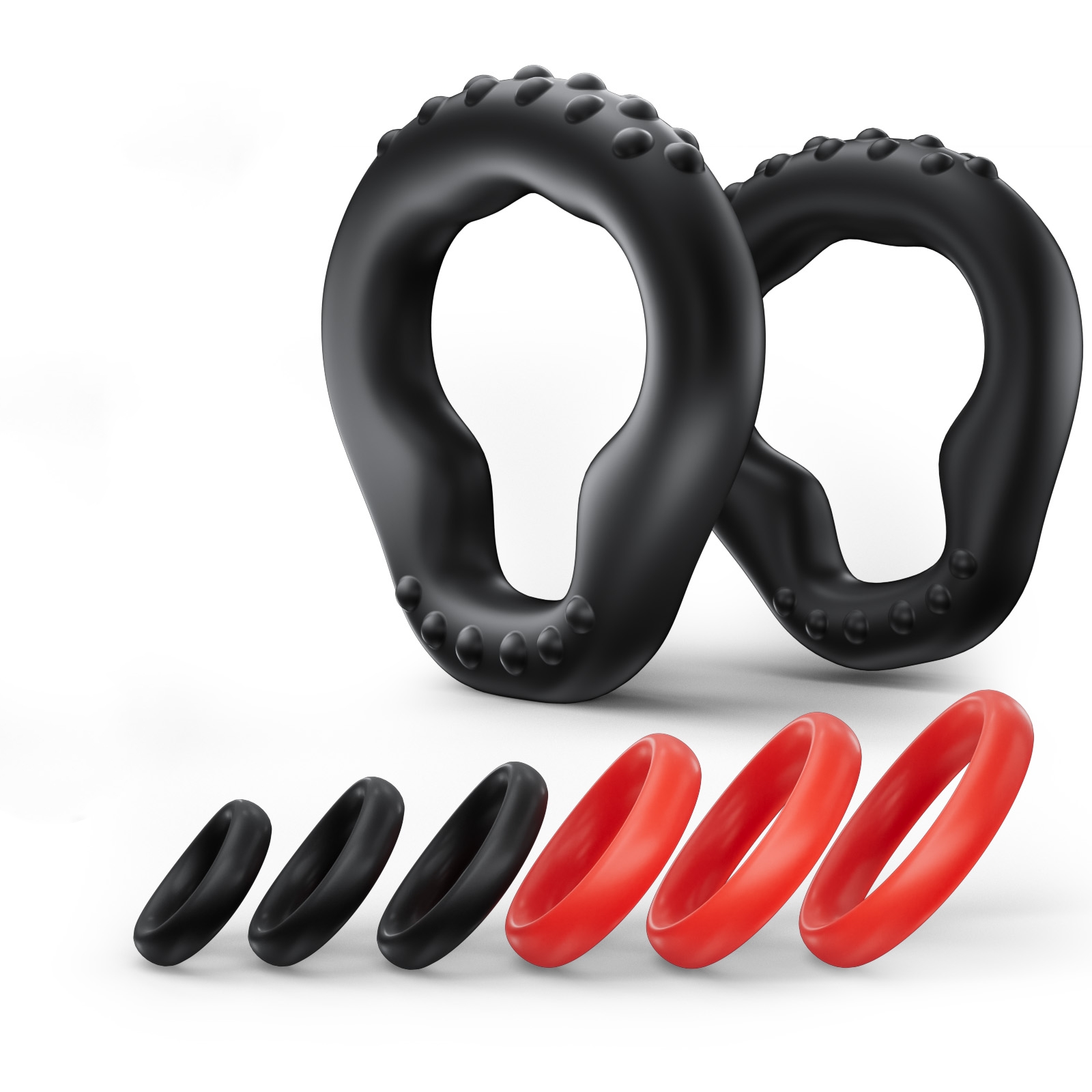 KUSHOR Juego de 8 Anillos de S - Couple Ring Set reseña y precio