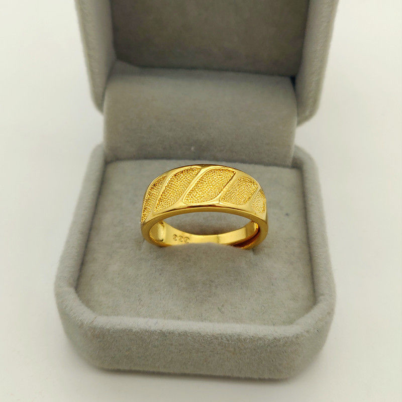 Anillo chapado en oro amarillo - Couple Ring Set reseña y precio