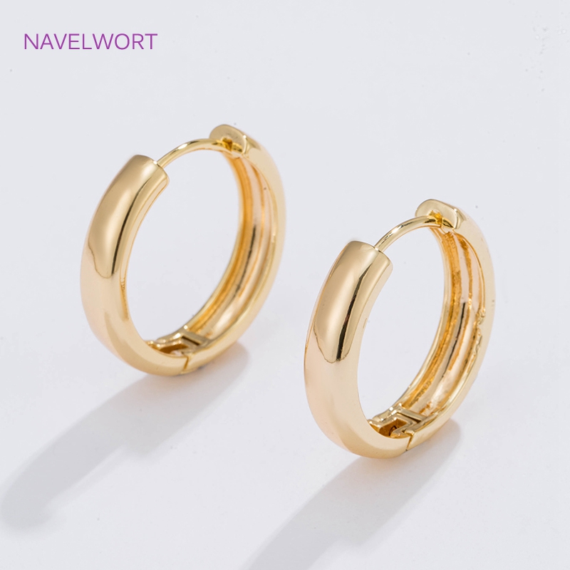 Pendientes de aro circulares c - Gold Plated Ring reseña y precio
