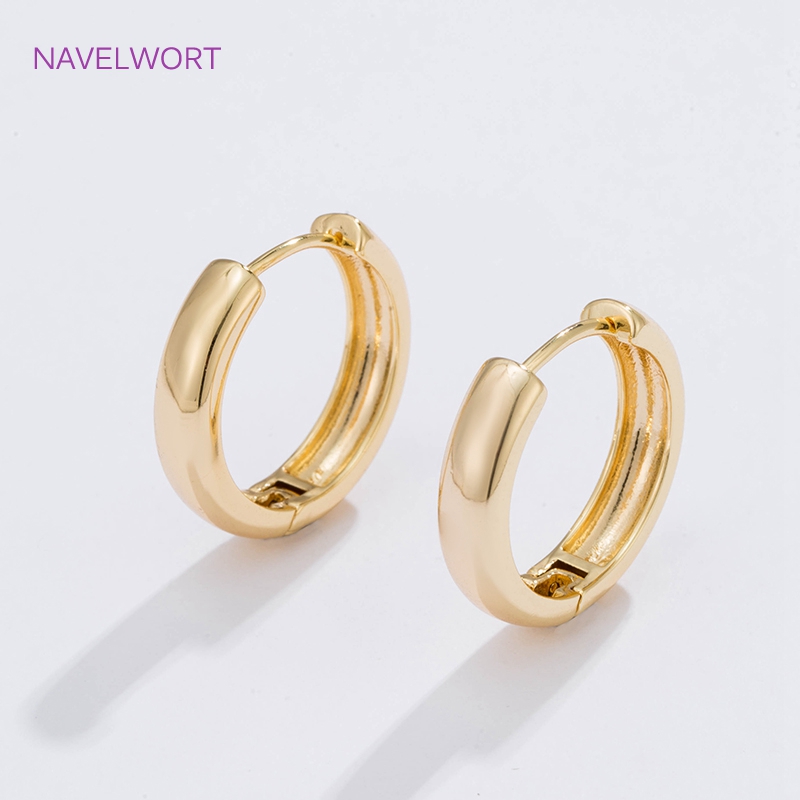 Pendientes de aro circulares c - Gold Plated Ring reseña y precio
