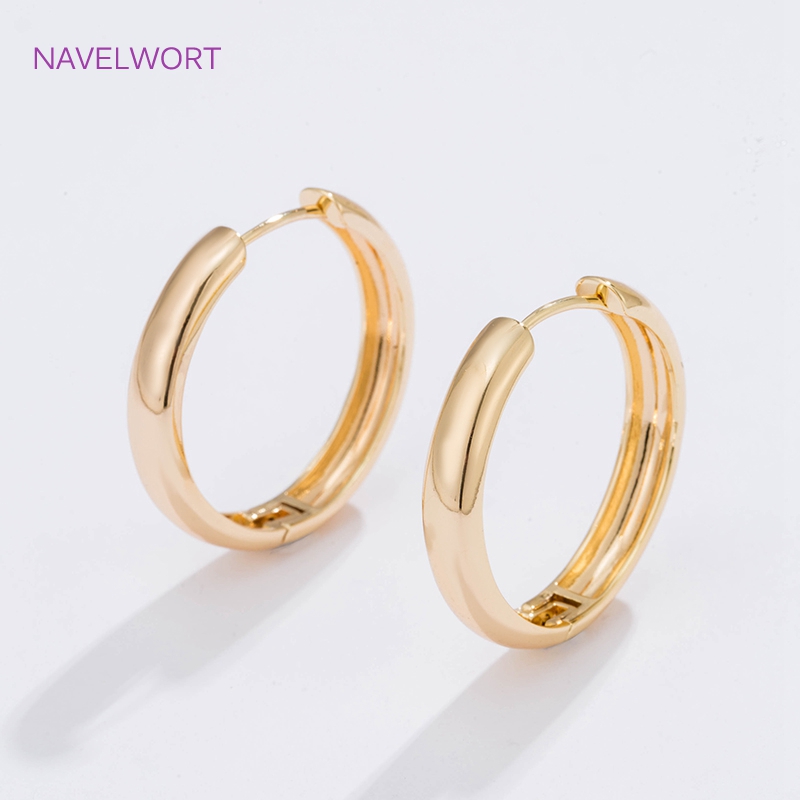 Pendientes de aro circulares c - Gold Plated Ring reseña y precio