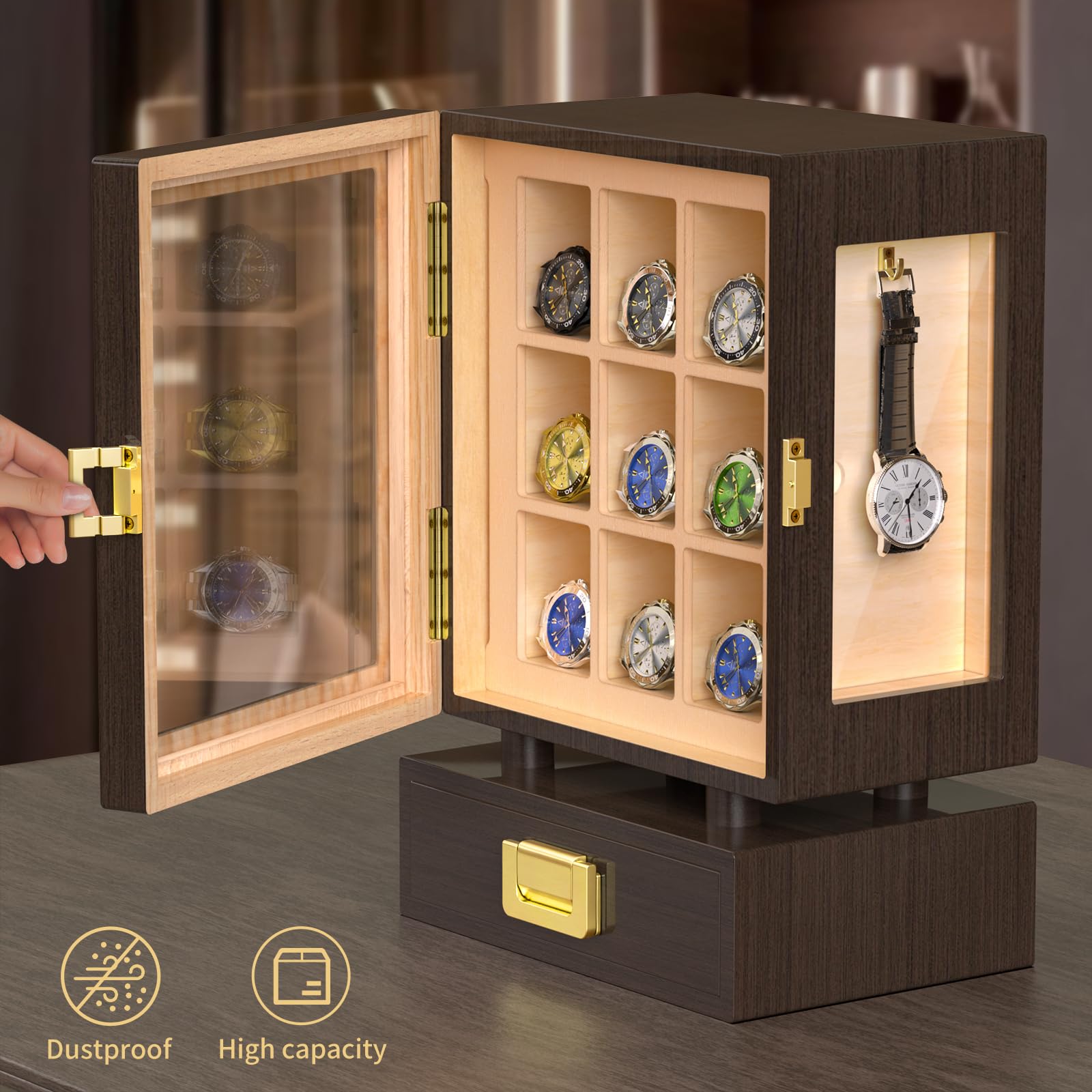 Caja de Almacenamiento de Relo - Watches & Jewelry Lvmh reseña y precio