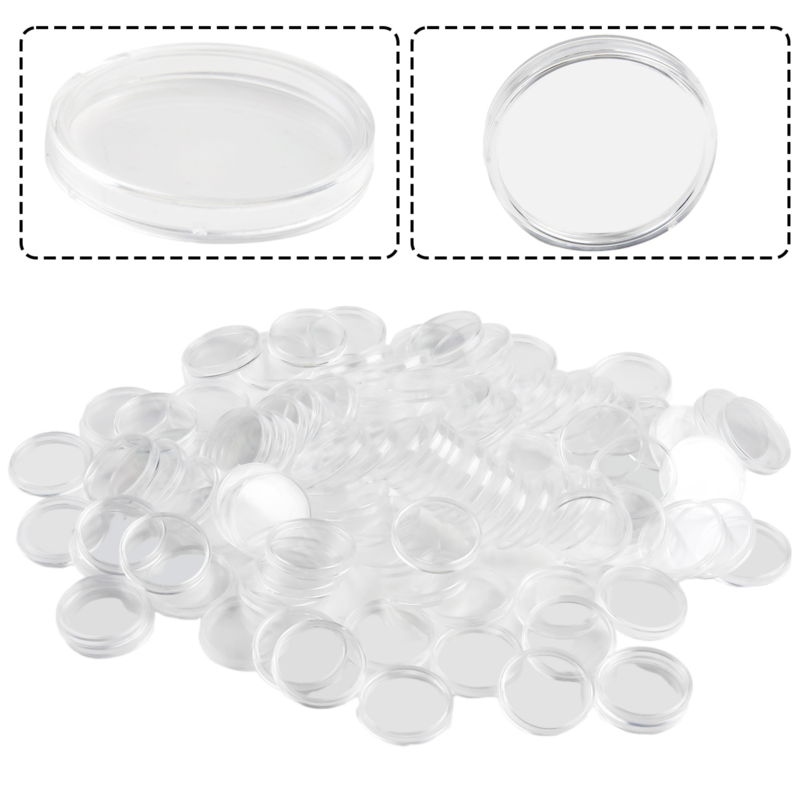 100 piezas de cápsulas redonda - Collectors Coins Jewelry & Watches Of Smithtown Reviews reseña y precio