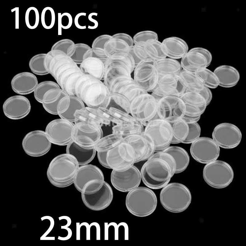 100 Piezas de Cajas de Plástic - Collectors Coins Jewelry & Watches Of Smithtown Reviews reseña y precio