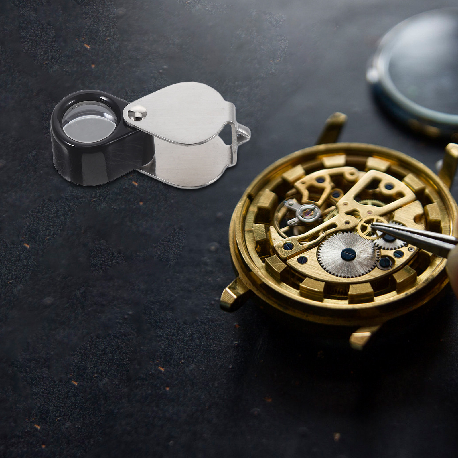 Lupa de Joyería Plegable 14X,  - Collectors Coins Jewelry & Watches Of Smithtown Reviews reseña y precio