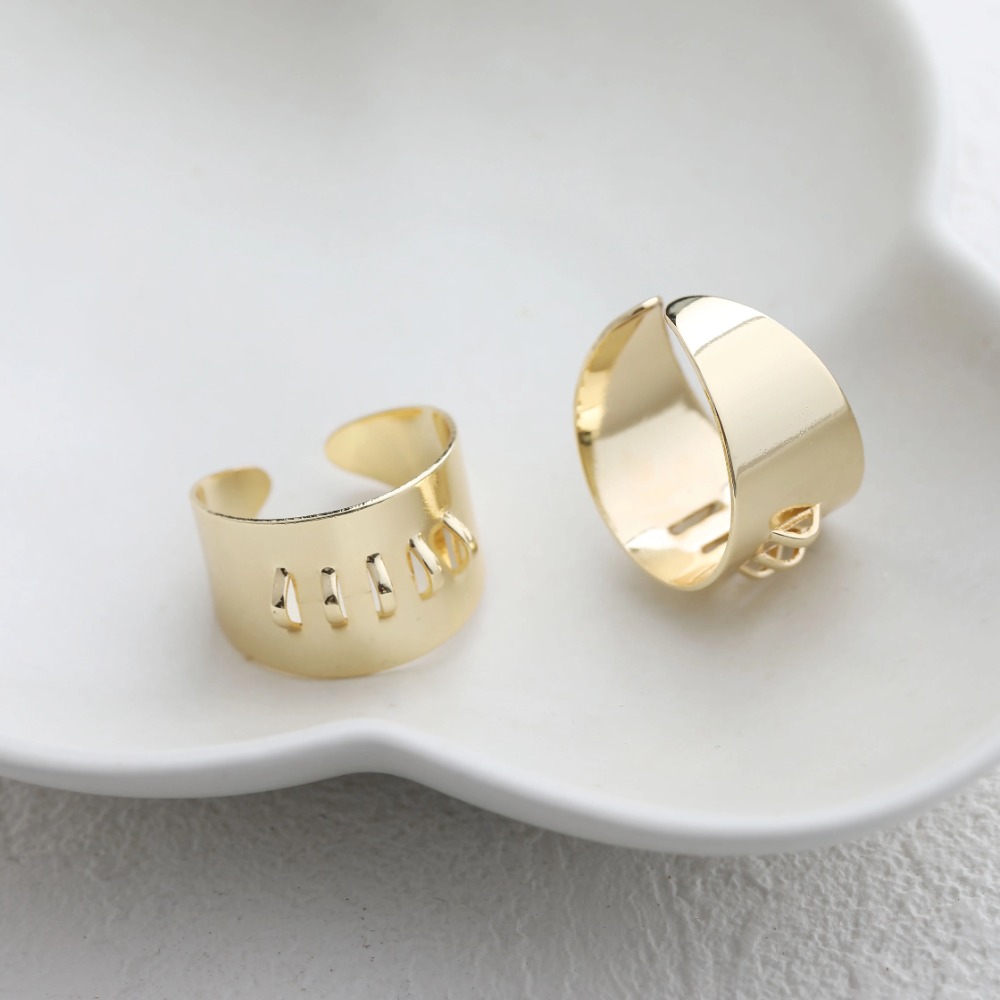 4 Uds. Ajustes de anillo de la - Gold Plated Ring reseña y precio