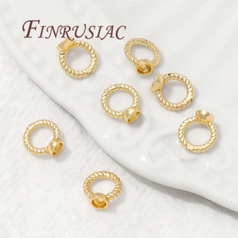 Anillo de conexión de extremo  - Gold Plated Ring reseña y precio