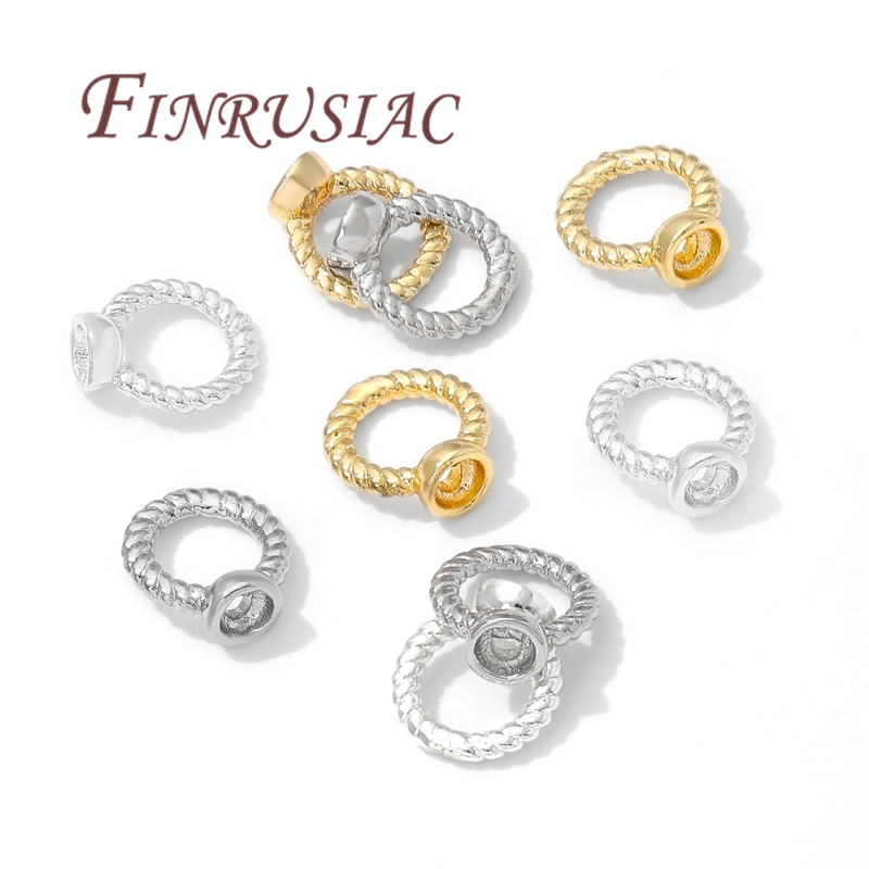 Anillo de conexión de extremo  - Gold Plated Ring reseña y precio