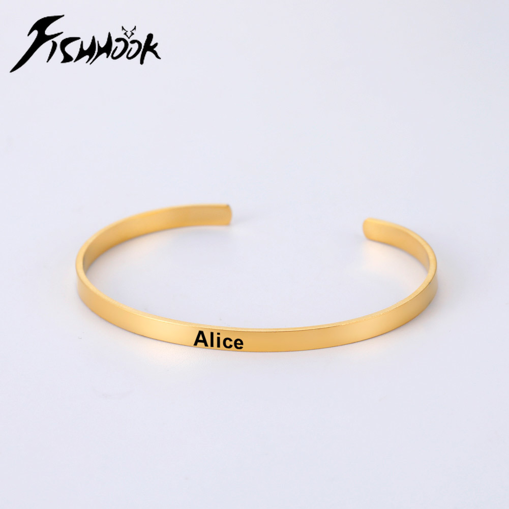 Brazalete con nombre, pulsera  - Rose Gold Bracelet reseña y precio