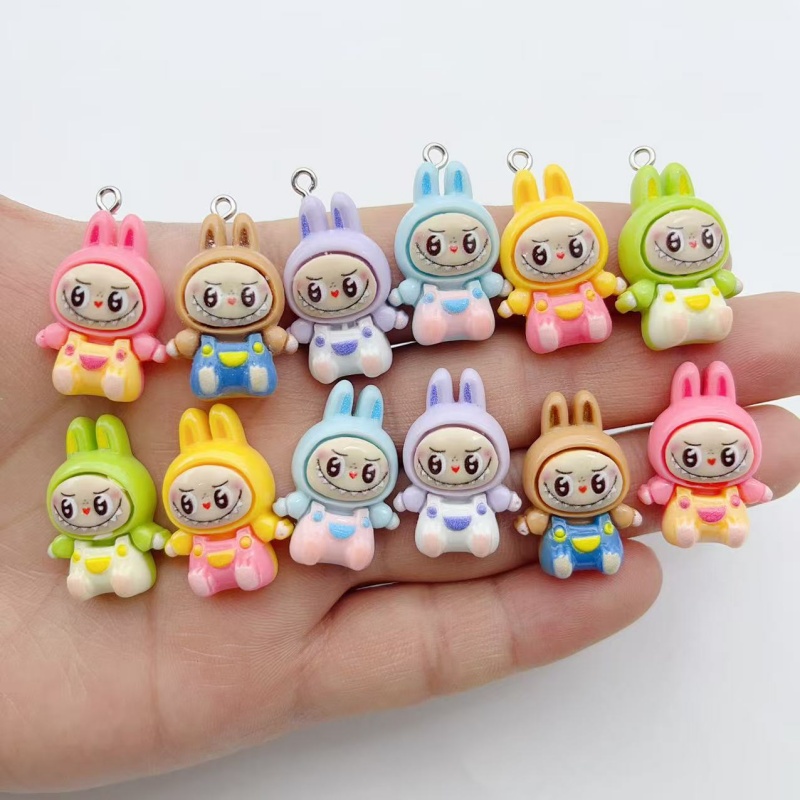 10 piezas de dijes de resina K - Drop Earrings reseña y precio
