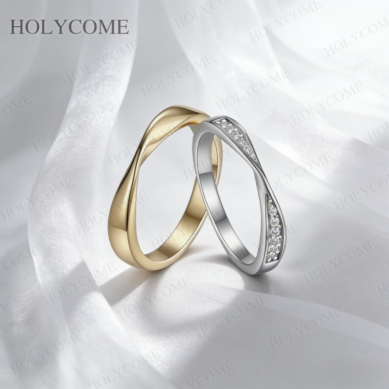 Anillos de Pareja de Moissanit - Couple Ring Set reseña y precio