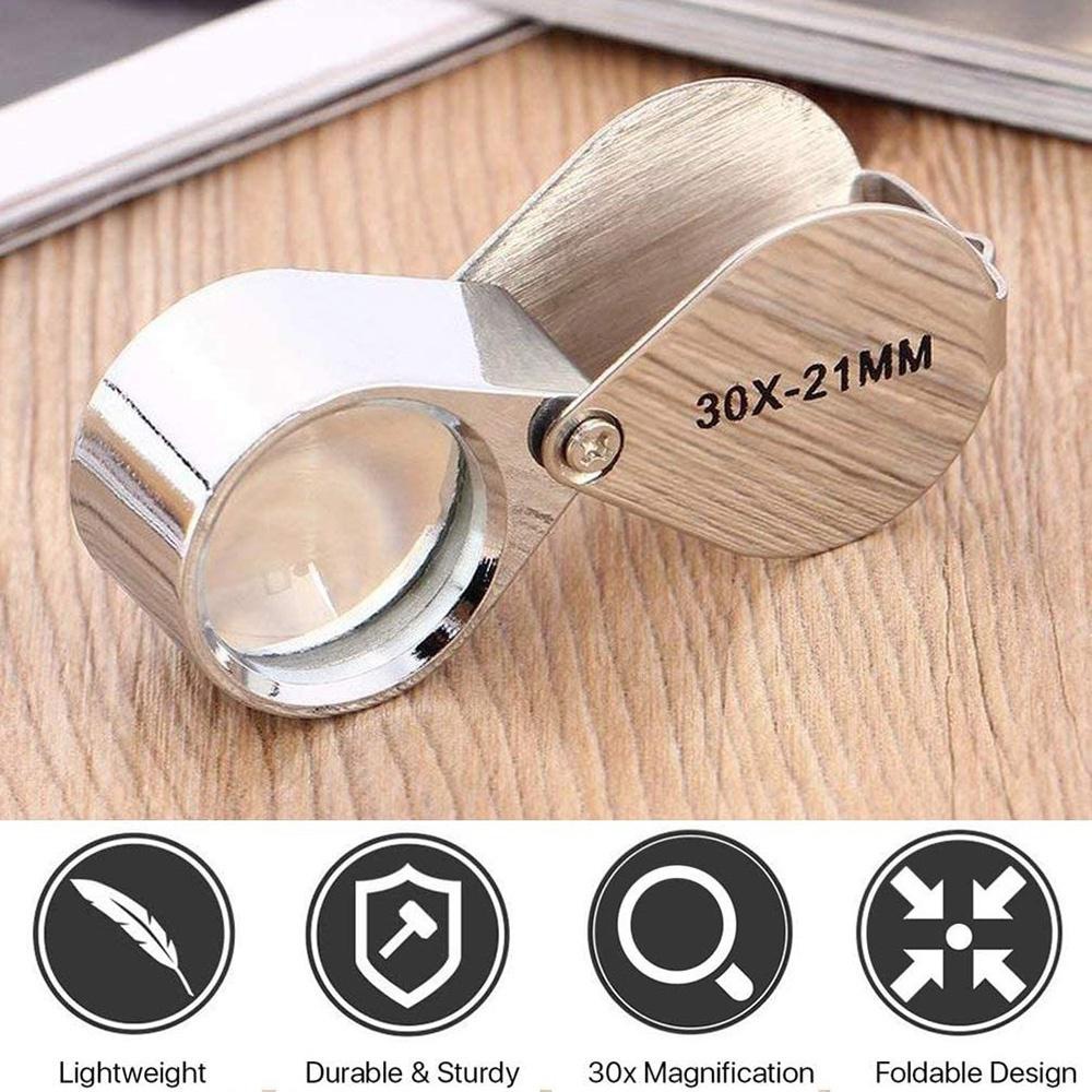 Lupa de Joyero 30X, Lupa Plega - Collectors Coins Jewelry & Watches Of Smithtown Reviews reseña y precio