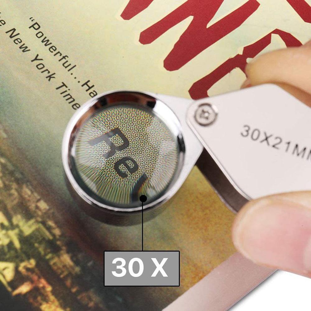 Lupa de Joyero 30X, Lupa Plega - Collectors Coins Jewelry & Watches Of Smithtown Reviews reseña y precio