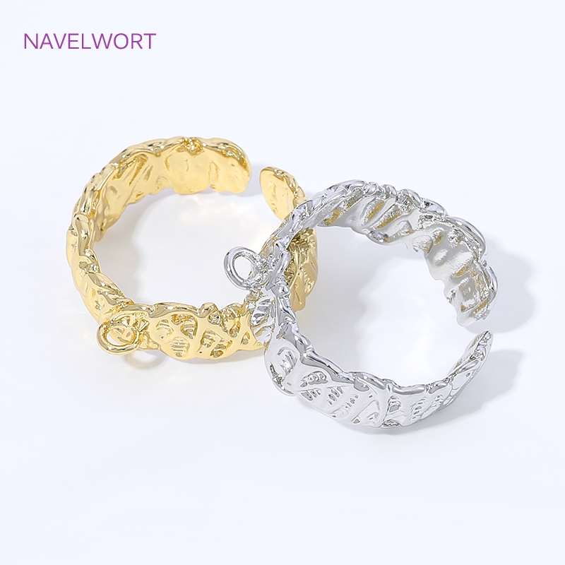 Anillos abiertos de latón chap - Gold Plated Ring reseña y precio