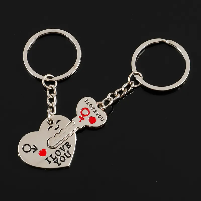 Juego de 2 llaveros con forma  - Couple Ring Set reseña y precio